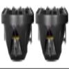 SSV Works 8" Front Kick Panel Pods+Black Rockville Speakers 4 Polaris Slingshot view 4