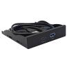 KEIYANA USB3.0+TypeC Floppy Drive Panel Save Space Keep Computer Neat Suitable for Desktops and Built PCs Efficient File Transfer view 1