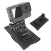 Backpack Camera Clip - Action Camera Backpack Strap Mount - 360 Degree Rotating Non-slip Strap Holder for Camping Adventure Travel Outdoor Hiking view 1