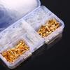 120pcs Brass 3.5mm Connector Terminal Male & Female with Insulation Cover view 2