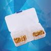 120pcs Brass 3.5mm Connector Terminal Male & Female with Insulation Cover view 3
