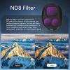 FAUOSWUK ND Filter for 4 Pro, CPL ND8 ND16 ND32 Filter Set Compatible with 4 Pro Multi Layer Coating Optical Glass for Aerial Photography view 4