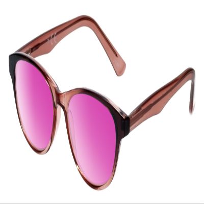 Medspex Corinne McCormack Polly Color Therapy Reading Glasses +0.75 Pink Black Fade/Passion Purple Womens Fluorescent Light Sensitivity Chromotherapy Chakra Healing