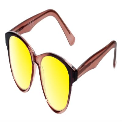 Medspex Corinne McCormack Polly Color Therapy Reading Glasses +1.25 Pink Black Fade/Gold Yellow Womens Fluorescent Light Sensitivity Chromotherapy Chakra Healing