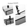 DIYEAH Under Desk Cable Management Tray Cord Organizer Bracket for Neat Wire Storage Large for Home Office Tidy Up Your Space with Metal Cable view 3