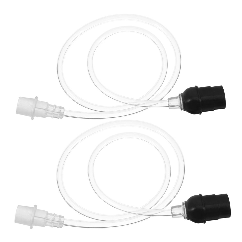 GANAZONO 2Pcs Transparent Cupping Extension Tubes High Elastic Hand Pump Replacement Hoses for Salon Home Use Flexible Cupping Connector for Enhanced Comfort and Versatile