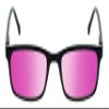 Medspex M Readers 105 Color Therapy Reading Glasses +1.75 Black/Passion Purple Unisex Fluorescent Light Sensitivity Chromotherapy Chakra Healing view 3