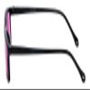 Medspex M Readers 105 Color Therapy Reading Glasses +1.75 Black/Passion Purple Unisex Fluorescent Light Sensitivity Chromotherapy Chakra Healing view 4