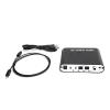 Dioche Digital Audio Converter 5.1 Channel Audio Decoder with MultiChannel | Optical Coax to Analog Converter for Home Theatre & Cinema (Host + USB + Fiber Optic) view 2