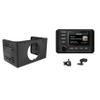 Kicker 51KMC4 Weather-Resistant Gauge-Style Media Center with Bluetooth & SPXDDASH Double-Din Dash Kit Bundle view 1