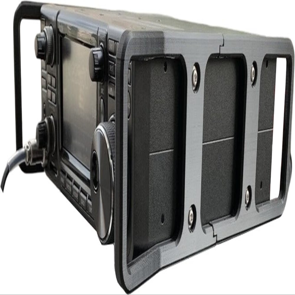 3DEXL Protector Side Rail Handles for Icom IC-7300 Radio