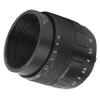 35mm F1.7 C Mount Television TV Film Fixed Focus Mirrorless Camera Lens Accessory, Lightweight Portable Photography Lens, 12 Aperture Blades for Circular Diffuse Spots, MC (Black) view 3