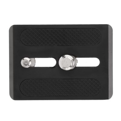 Sunisfa Tripod Plate SLR Camera Tripod Head Plate Adapter 1/4in 3/8in Thread for Sachtler FSB 6T FSB 8T DV2 DV 8 DV 10sb DV10