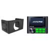 Alpine KAC-CMD-CTR Power Sports Commander Controller & SPXDDASH Double-Din Dash Kit Bundle view 1