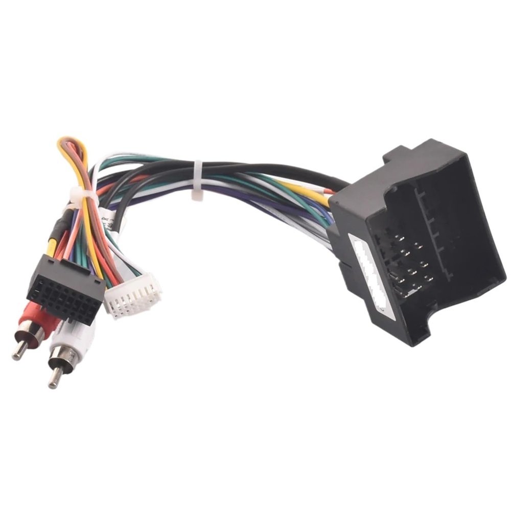 Car Radio Stereo Wiring Harness Cable Adapter Android 16pin, for Mercedes Benz, for W169 W176 W245 W246 W203 W209 W164 W639 X164 car Radio Wiring Harness(with Canbus)