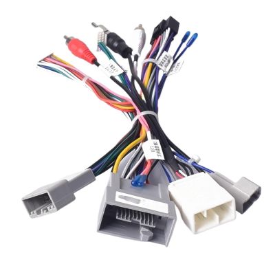 Car Radio Stereo Wiring Harness Cable Adapter Android 16pin, for Civic CRV 2012-2015 Canbus Steering Wheel Control car Radio Wiring Harness(Cable)