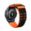 22/26mm Nylon QuickFi Band For Garmin Fenix 8 7 7X 6 6X Pro 5 5X Plus MARQ Series/Tavtix 7pro Replace Bracelet Correa(Black Orange,26mm(Fenix 8 51mm)) view 4