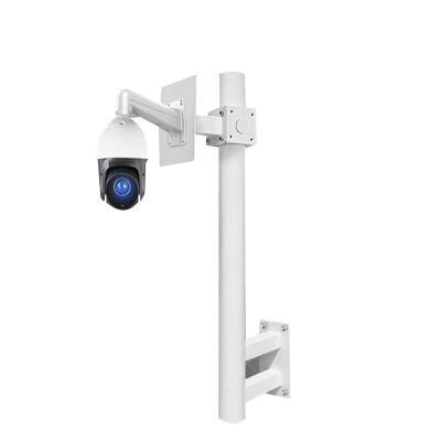 BAIFUPIANZHEN Surveillance Security Camera Pole Mount Bracket, IP Camera Bracket Vertical Pole Mount Adapter Brackets,Universal Long Arm Support Monitoring Pole Hoop Bracket,for CCTV & IP Cameras