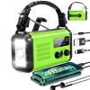 20000mAh/ 74000mWh Emergency Hand Crank Radio, AM/FM/NOAA Weather Radio view 1