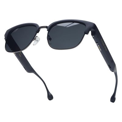 VITXZE NVAZ Smart Glasses for Women & Men, Sunglasses with Bluetooth Speaker, UV400 Protection, Wireless Music & Calls, Lightweight Frame, Touch Control Compatible with iOS/Android (MH007-A)
