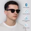 VITXZE NVAZ Smart Glasses for Women & Men, Sunglasses with Bluetooth Speaker, UV400 Protection, Wireless Music & Calls, Lightweight Frame, Touch Control Compatible with iOS/Android (MH007-A) view 2