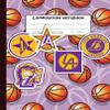 120PCS Los Angeles Basketball Laker Stickers Pack for Laptop Water Bottle Car Window Scrapbook Helmet Skateboard Wall Cool Vinyl Decals Waterproof Basketball Gifts for Kids Teens Adults Fans view 4