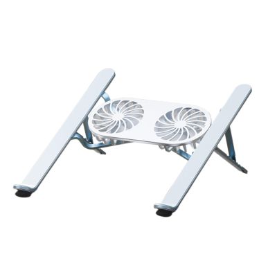 Adjustable Aluminum Laptop Stand with Cooling Fan for 13-21in Laptop Notebook Cooling Effective Heat Dissipation Multi Laptop