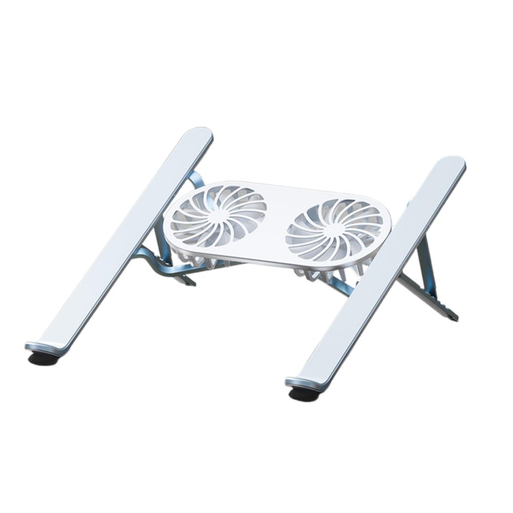 Adjustable Aluminum Laptop Stand with Cooling Fan for 13-21in Laptop Notebook Cooling Effective Heat Dissipation Multi Laptop