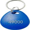 100 pcs 26 Bit Proximity Key Fobs Weigand Prox Keyfobs Compatable with ISOProx 1386 1326 H10301 Format Readers (Blue) view 2