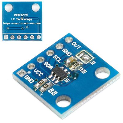 MCP4725 I2C DAC Module - 12-Bit Digital to Analog Converter for Arduino Projects - Seamlessly Integrate with Development Boards