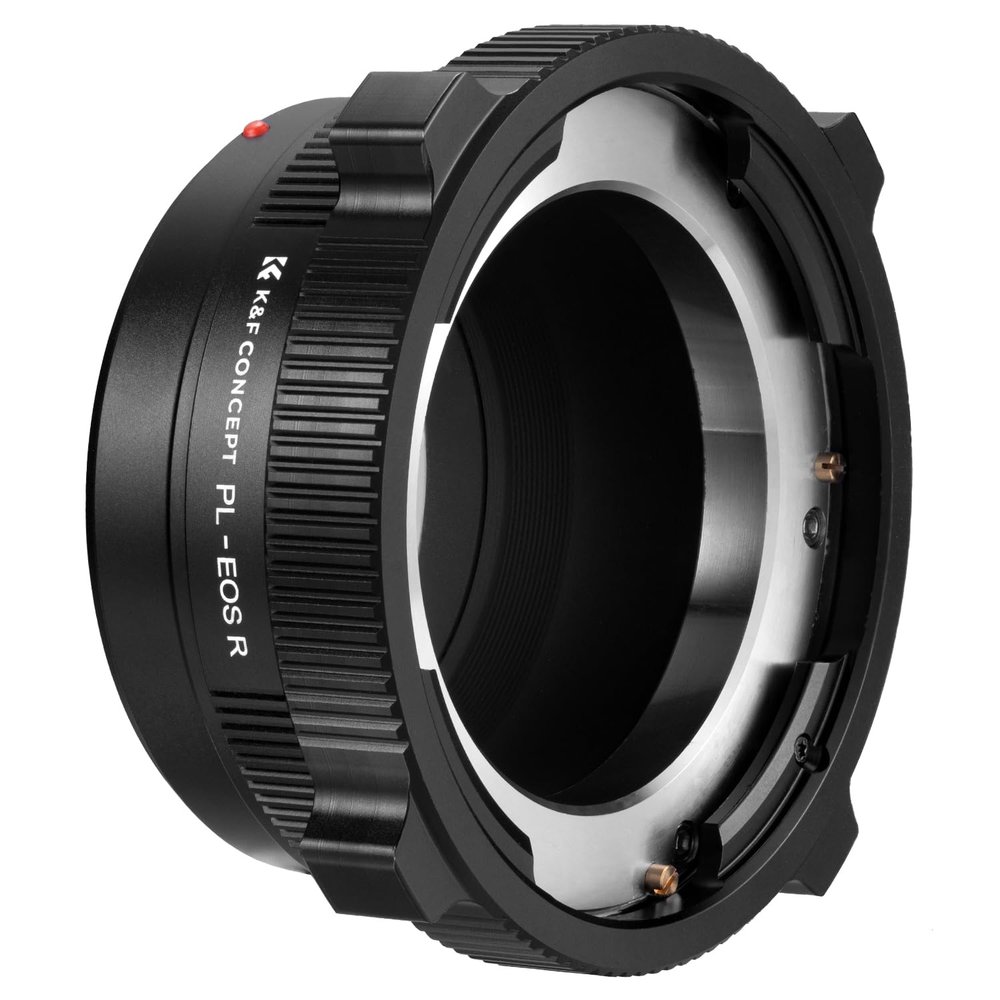 K&F Concept PL-RF Mount Lens Adapter, PL Mount Lens Converter Compatible with Canon RF Mount Cameras