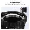 K&F Concept PL-RF Mount Lens Adapter, PL Mount Lens Converter Compatible with Canon RF Mount Cameras view 2