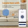 Reyke 2025 Upgraded Android Air Tracker 4 Pack, Bluetooth Tracker for Android Phones, Compatible with Google Find Hub Device, Item Locator for Keys, Luggage, Backpack, Travel, Blue view 3