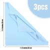 3PCS Microfiber Cleaning Cloth for GlassesMicrofiber Polishing Cloths,Computer Screen Cleaner, Universal Soft Premium Polishing Cloth for Guitar Glasses, Lens, Screens & More(11,8"x11.8")(Blue) view 2