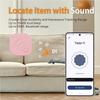 2025 Upgraded Android Air Tracker 4 Pack, Bluetooth Tracker for Android Phones, Compatible with Google Find Hub Device, Item Locator for Keys, Luggage, Backpack, Travel, Pink view 3