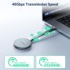 iDsonix 2TB Magnetic Portable SSD for iPhone, External Solid State Drive Up to 4000MB/s, Support ProRes HDR Record and Store, Compatible with Tablet, Laptop, Camera, iPhone 15 and Above - iQ40 view 2