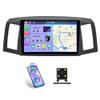 10" 4G+64G Android 14 Double Din Car Stereo for Jeep Grand Cherokee 2004-2007 Touchscreen Car Radio Receiver Head Unit w/Wireless Carplay and Android Auto GPS Navi Bluetooth WiFi FM AHD Backup Camera view 1