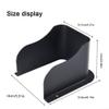 Doorbell Rain Guard Doorbell Rain Cover Waterproof ABS Cold Rolled Sheet Rain Shield for Access Control System Keypad Camera Intercom Monitor Fingerprint Device with Mounting Screws Black view 2