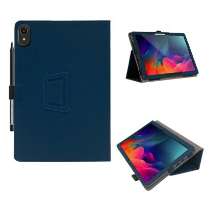 Tablet Case Cover for ApoloMedia EP1095T/ApoloSign EP1095T,Multi-Viewing Angles,Slim Light Shell Stand Cover for ApoloMedia EP1095T/ApoloSign EP1095T Tablet with Hand Strap& Pencil Holder,Navy Blue