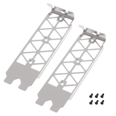 Briny River 2pcs Full Height Brackets with Screws 820178-001 PK3RJ Compatible with Nvidia P40 M60 P100 V100