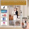 Wireless Display Adapter Designed for Multimedia Live Streaming Broadcast with Landscape/Portrait Screen Display Perfect for TikTok,YouTube,Amazon Live view 2