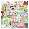 100 The Clean Girl Stickers ins Fenggao Beauty Creative Decorative Mobile Case Mobile Stickers view 2