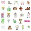 100 The Clean Girl Stickers ins Fenggao Beauty Creative Decorative Mobile Case Mobile Stickers view 4