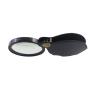 MVUYO Mini Magnifying Glass Handheld Foldable Magnifier Magnifying Loupe Lens Books view 2