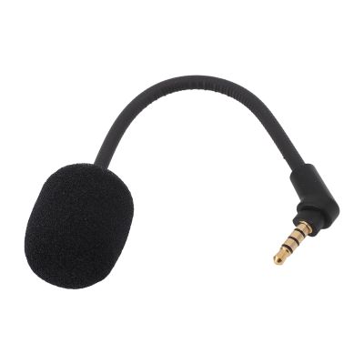 VBESTLIFE Replacement Game Mic for Cloud Flight, Flight S Gaming Headset, 3.5mm Jack Noise Cancelling Detachable Boom Microphone