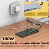 8-in-1 USB C Docking Station with 4K HDMI, USB 3.0/2.0, RJ45 Ethernet, SD Card Reader, PD Fast Charging Compatible with MacBook, Windows Laptops, PC view 4