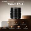 7artisans 75mm F1.4 Camera Lens Full Frame Large Aperture Lens,Soft Night Orbs,Refined Bokeh for Portrait Photography,Street,Humanistic etc (for Canon RF) view 2