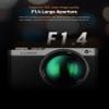 7artisans 75mm F1.4 Camera Lens Full Frame Large Aperture Lens,Soft Night Orbs,Refined Bokeh for Portrait Photography,Street,Humanistic etc (for Canon RF) view 4