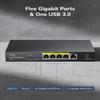 Cudy C200P Hardware AP Controller and VPN Router, PoE or DC Powered, Manage Up to 200 APs, Captive Portal, USB 3.0 Port, Easy and Intelligent Network Monitor & Maintenance view 4