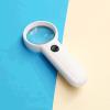 MVUYO Portable Handheld Illuminated Magnifier Magnifying Lens LED Light Aid for Seniors view 2